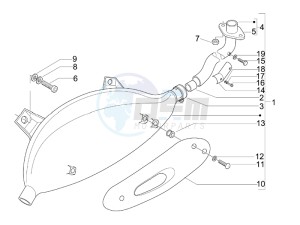 Granturismo 125 L Potenziato UK drawing Silencer