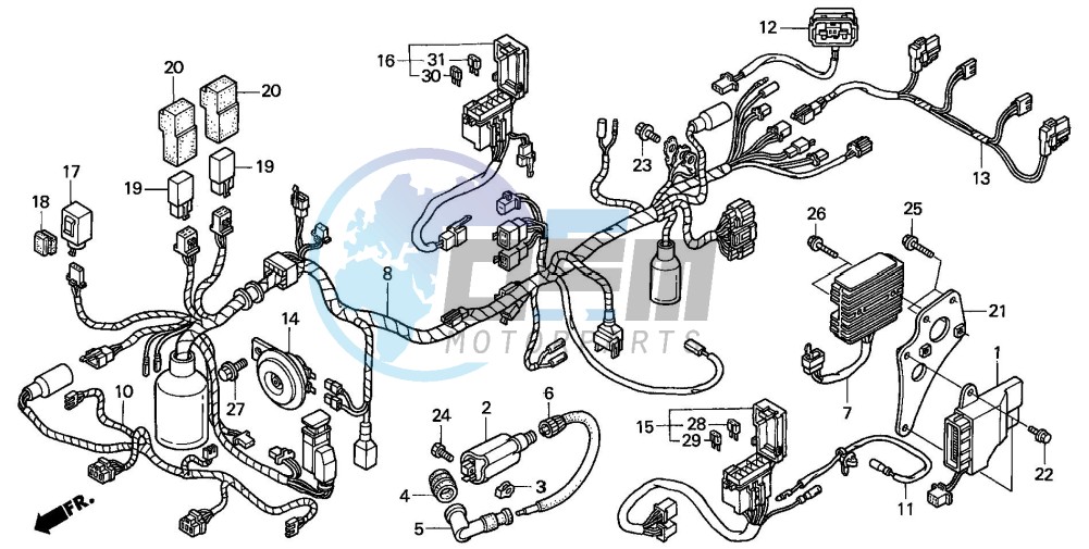 WIRE HARNESS (NSS250A)