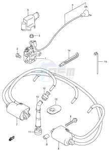 GSX600F (E2) Katana drawing ELECTRICAL