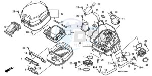 XL1000VA9 Europe Direct - (ED / ABS) drawing AIR CLEANER