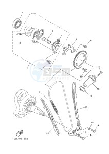 YFM700R YFM700RSE RAPTOR 700 SPECIAL EDITION (1VSE 1VSF) drawing CAMSHAFT & CHAIN