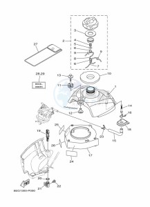 F2-5BMHS drawing CARBURETOR