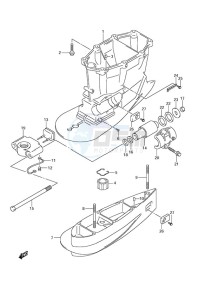 DF 225 drawing Drive Shaft Housing