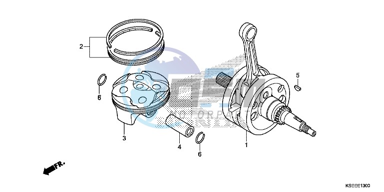 CRANKSHAFT/PISTON