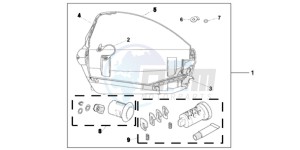 NC700DC Integra E drawing KIT,1KEY * R151CU*