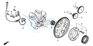 VT600CD drawing PULSE GENERATOR