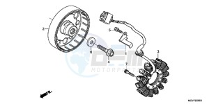 CBR600FAC drawing GENERATOR