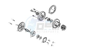 SENDA SM BAJA - 125 CC EU3 drawing OIL PUMP