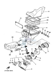 DT125 (3TTU) drawing INTAKE