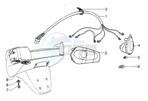 Hexagon 125 LX4 drawing Tail light