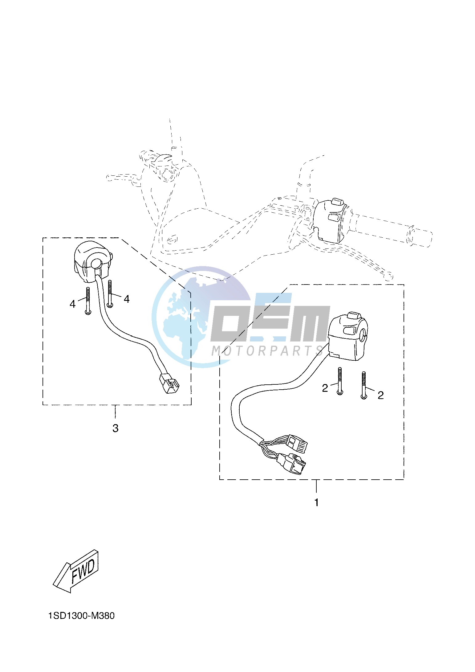 HANDLE SWITCH & LEVER