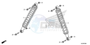 SXS700M2H Europe Direct - (ED) drawing REAR CUSHION