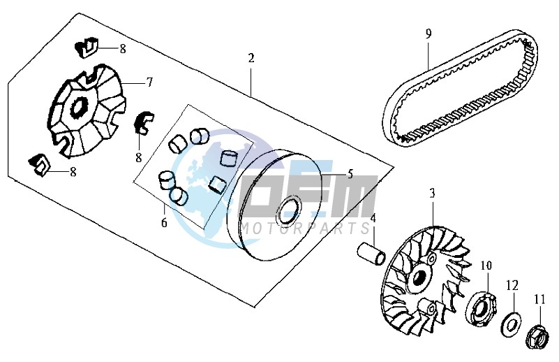 CLUTCH / V BELT