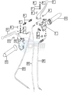 SPORT-R_K7 50 K7 drawing Handlebar-grips