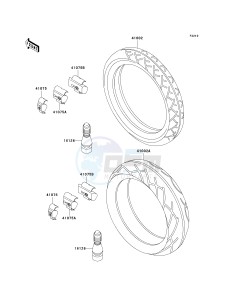 ZG 1000 A [CONCOURS] (A20) A20 drawing TIRES