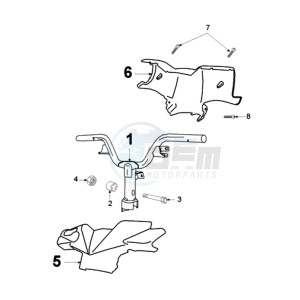 LUDIX 14 EP 2T EU drawing HANDLEBAR