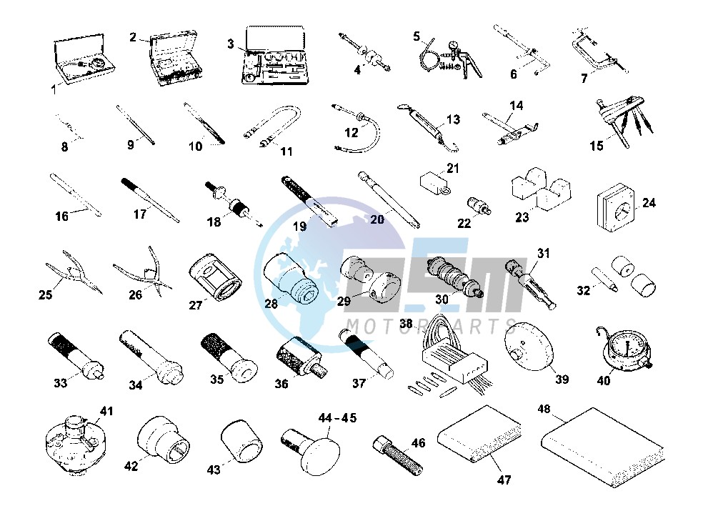 WORKSHOP SERVICE TOOLS