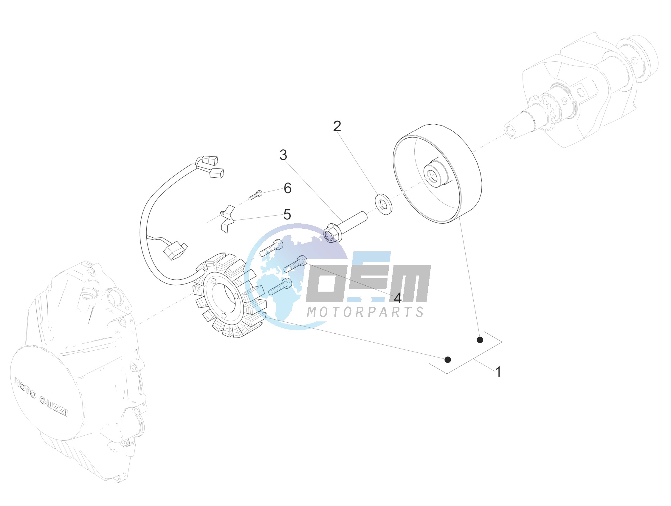 Cdi magneto assy / Ignition unit