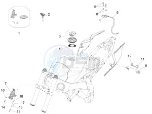 RSV4 1000 RACING FACTORY E4 ABS (APAC) drawing Locks