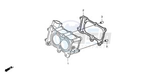 FJS400D SILVER WING drawing CYLINDER