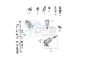 LUDIX 14 CLASSIC - 50 cc drawing ELECTRICAL DEVICES