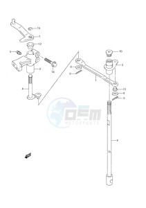 DF 140 drawing Clutch Shaft DF 140T (S/N 375472 to 682148) DF 140Z (S/N 375472 to 680233)