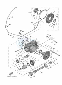 YXE850EN YX85EPAP (BANU) drawing DRIVE SHAFT