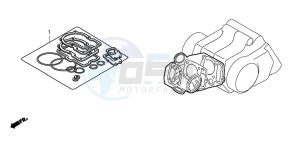 TRX90 FOURTRAX 90 drawing GASKET KIT A