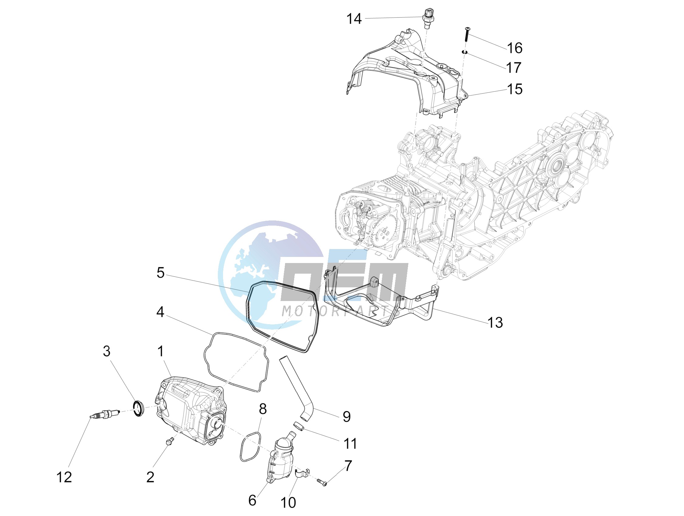 Cylinder head cover