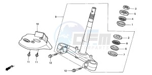 NES150 125 drawing STEERING STEM