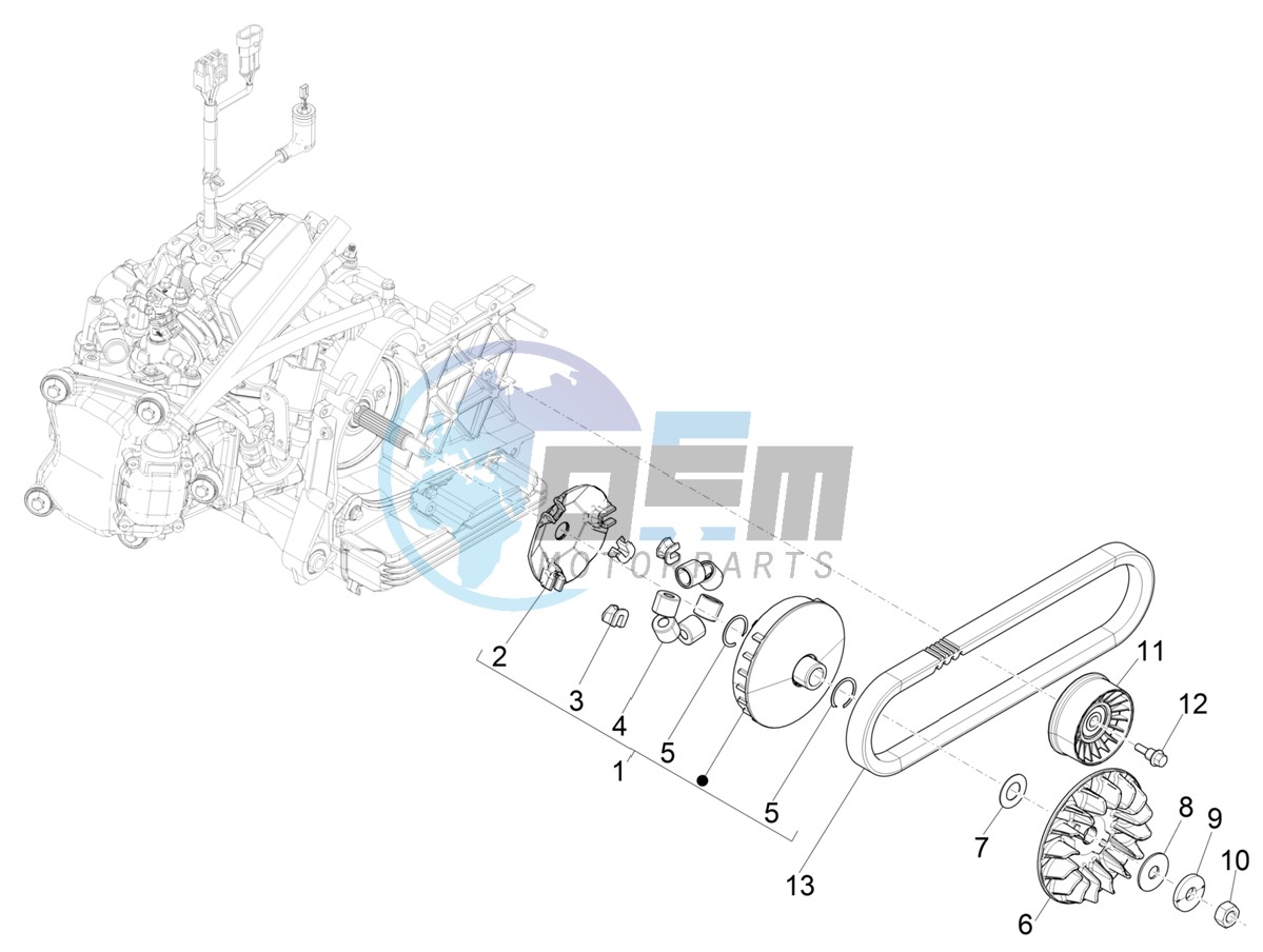 Driving pulley