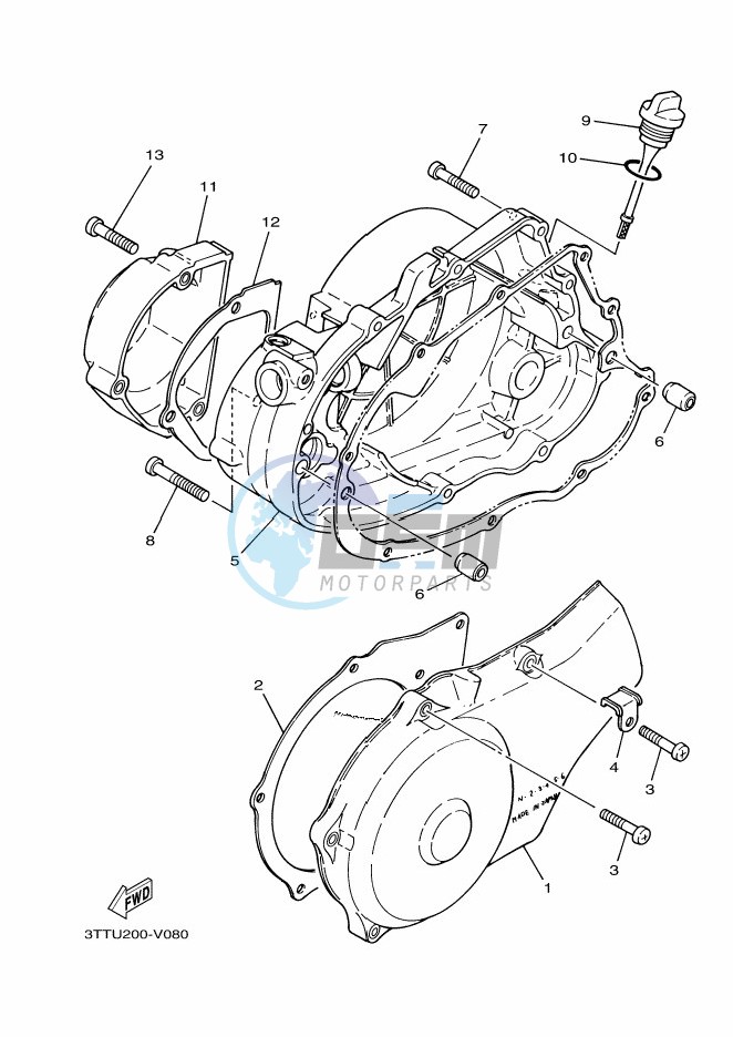 CRANKCASE COVER 1