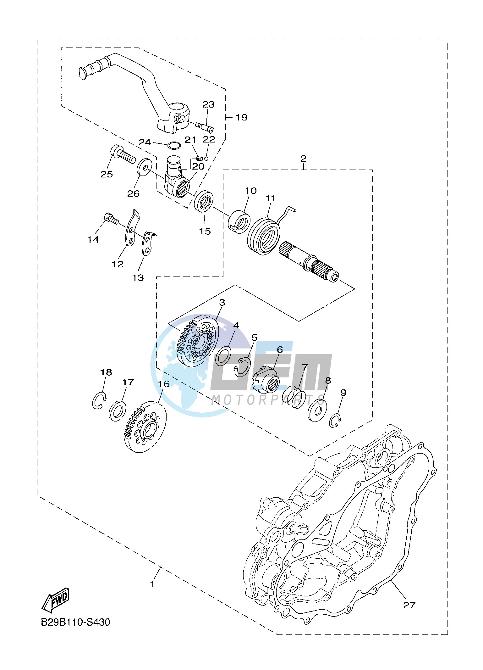 PARTS OPTION (KICK STARTER)