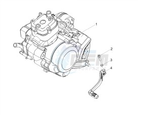 SMT 50 E4 (EMEA) drawing Engine-Completing part-Lever