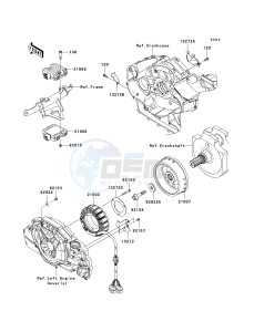 VN 1700 C [VULVAN 1700 NOMAD] (9FA) C9FA drawing GENERATOR