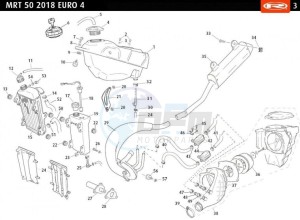 MRT-50-E4-SM-SUIZA-WHITE drawing TANK-EXHAUST-RADIATOR