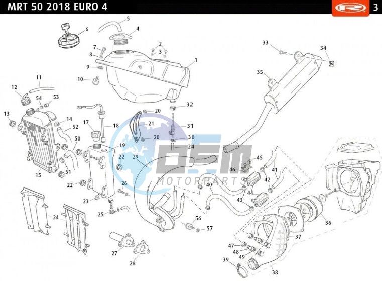 TANK-EXHAUST-RADIATOR