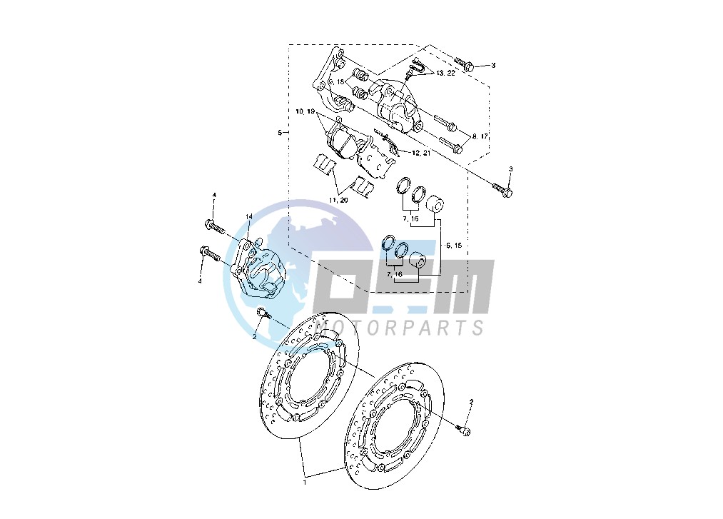 FRONT BRAKE CALIPER