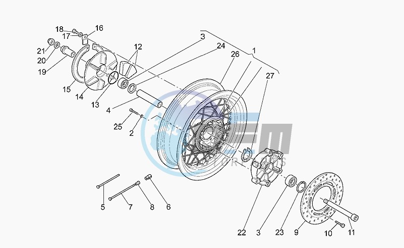 Rear wheel