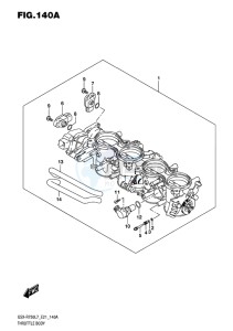 GSX-R750 EU drawing THROTTLE BODY