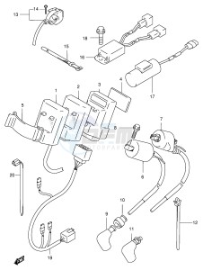 RM125 (E2) drawing ELECTRICAL