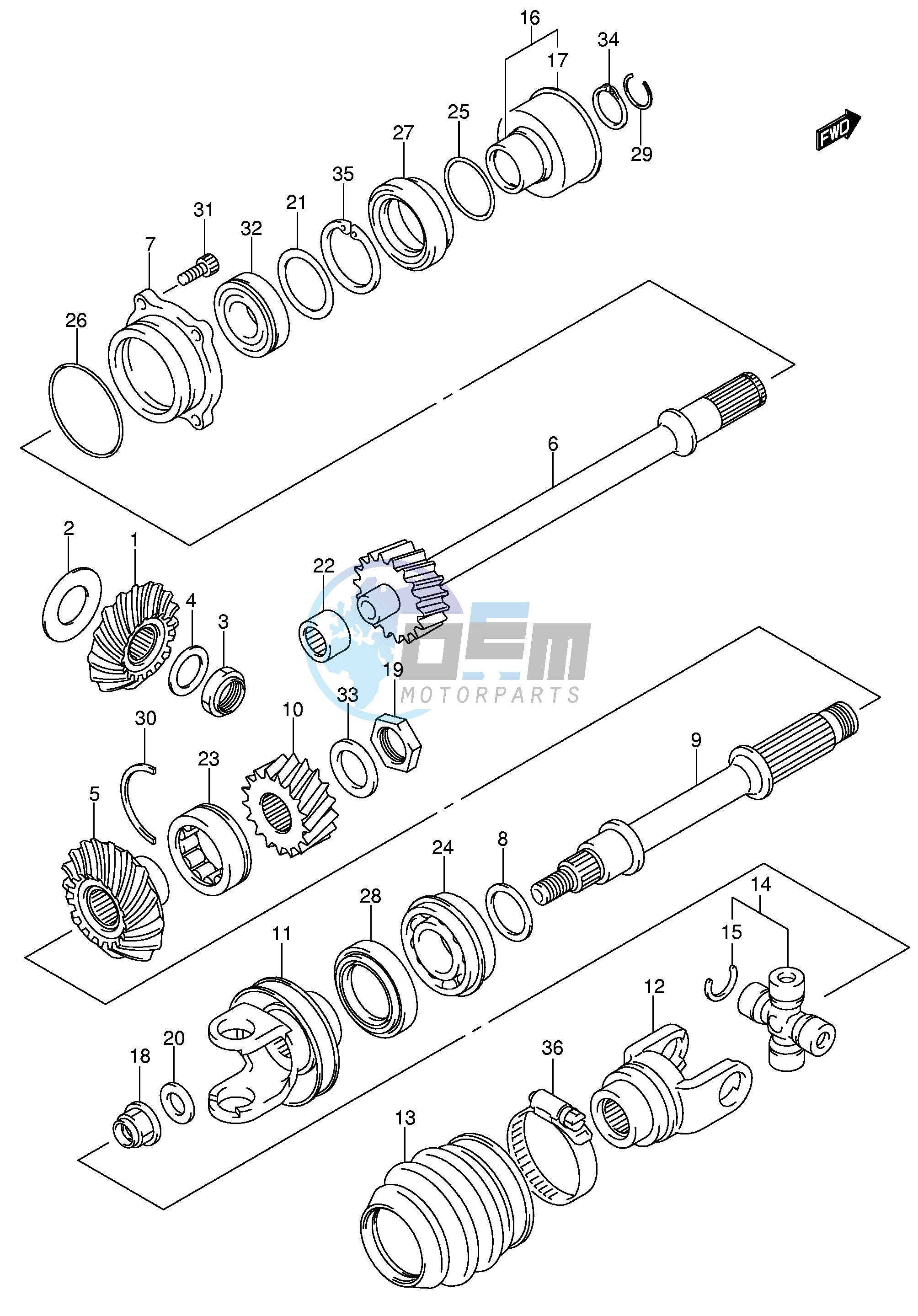 SECONDARY DRIVE