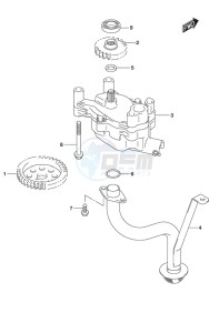 DF 200A drawing Oil Pump