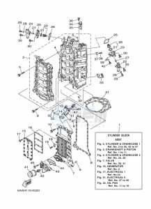 FL300AETU drawing CYLINDER--CRANKCASE-1