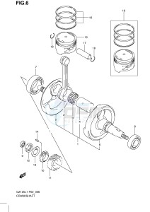 GZ125 (P02) drawing CRANKSHAFT