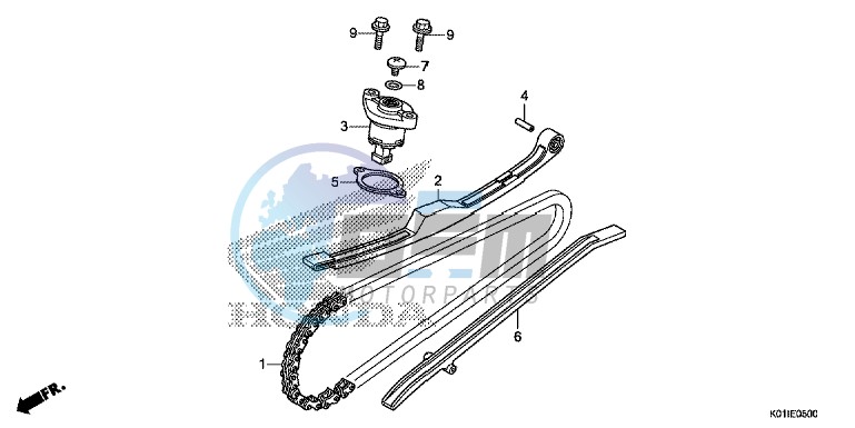 CAM CHAIN/TENSIONER