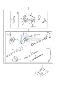 DF 9.9A drawing Electrical w/Manual Starter