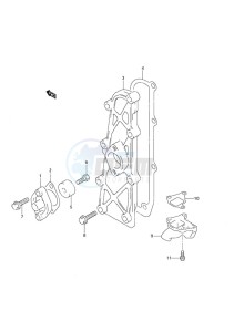 DF 30 drawing Exhaust Cover