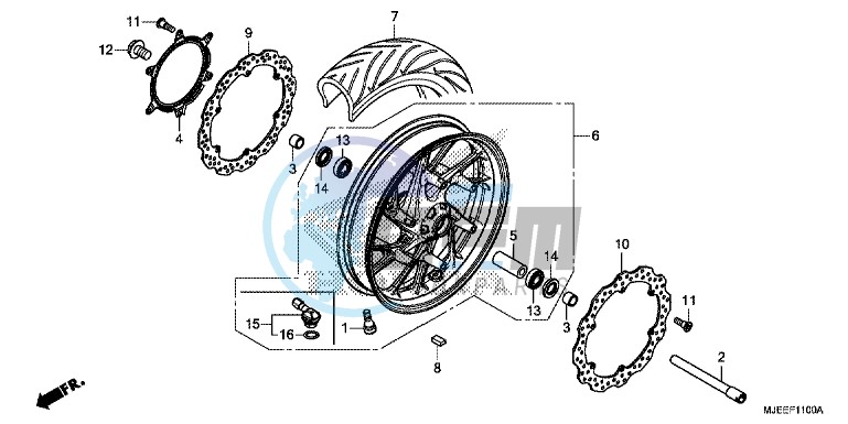 FRONT WHEEL