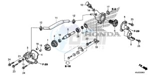 FES125C drawing WATER PUMP